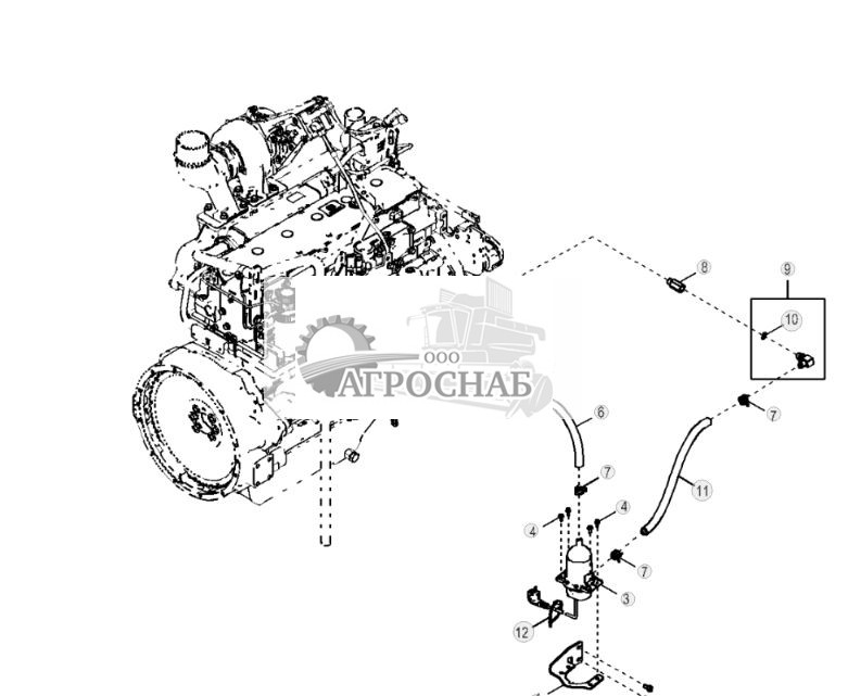 Нагреватель охлаждающей жидкости двигателя, 240 V - ST764398 265.jpg